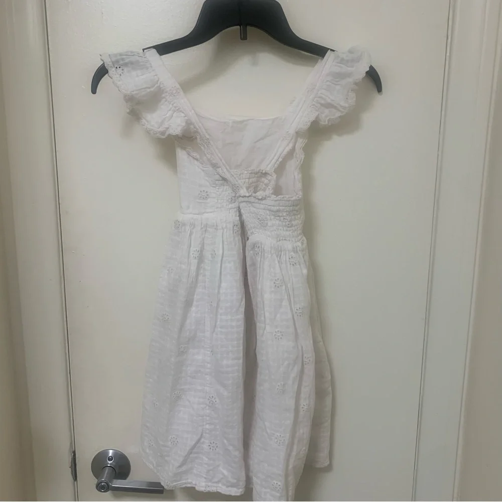 Cat & Jack White Eyelet Dress